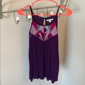 American Eagle Outfitters Purple Tank Top